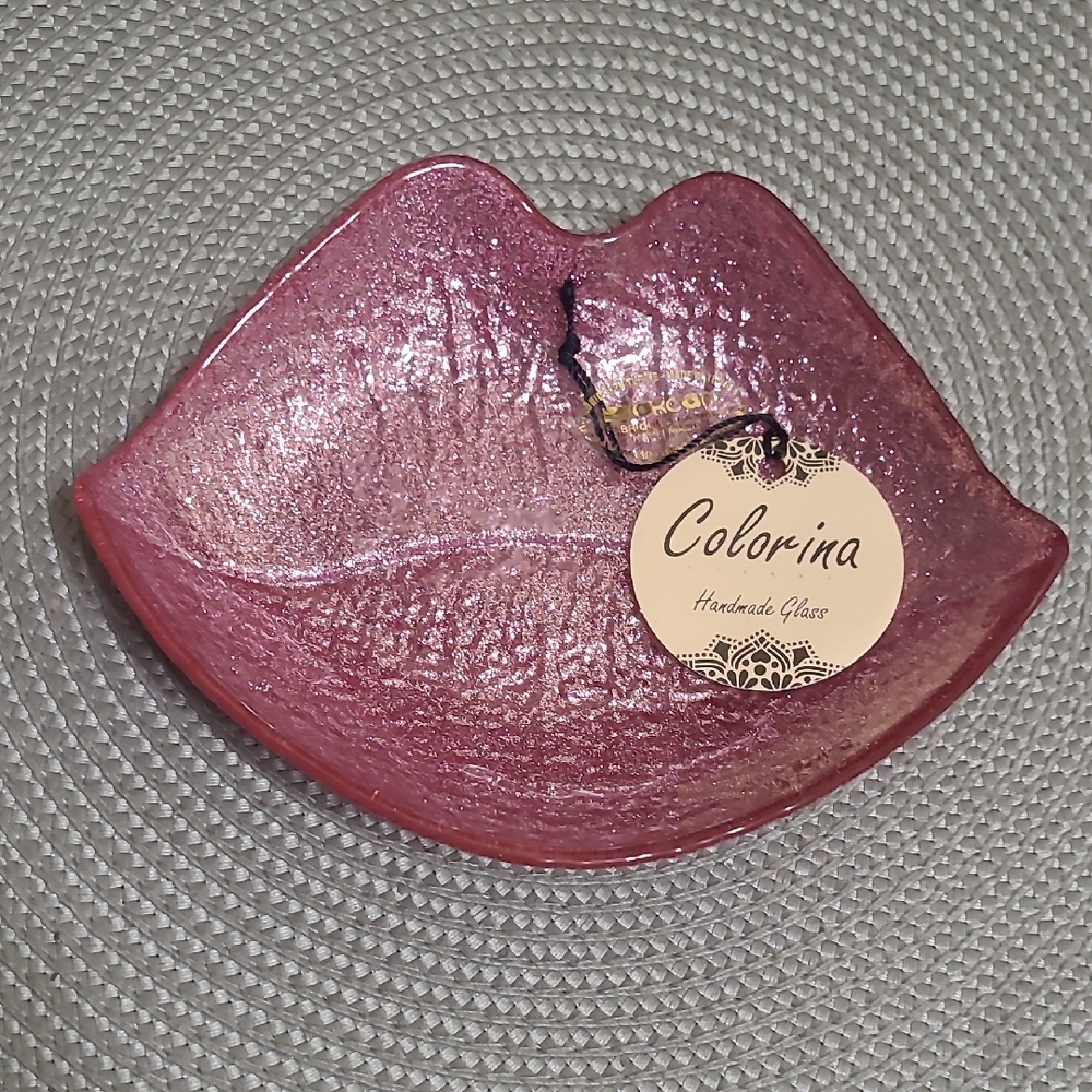 Glass Lip Dish